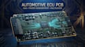 do automotive ecu with multilayer layout, can communication and power management