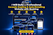 build a professional ceramic coating and auto detailing website with booking