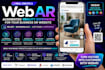 create a webar augmented reality experience for your business or website