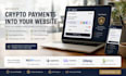 integrate nowpayment, cryptomus, coingate, bitpay, crypto payment into websites