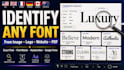 identify any font image google font handwritten font typeface  pdf or website