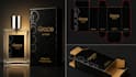 design luxury perfume packaging, fragrance box, bottle label and luxury branding