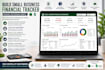build small business financial tracker in excel or google sheets