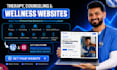 design wordpress healthcare, counseling and therapy website