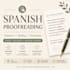 proofread your spanish text