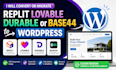 convert or migrate replit, lovable, durable or base44 to wordpress
