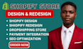 shopify store design shopify store redesign shopify website design shopify store