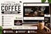 design private label coffee website, coffee shopify store and coffee brand store