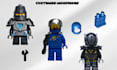 create custom lego minifigure decals, sticker ready for uv and pad printing