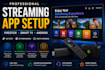 build automated plex jelly media server and setup  iptv admin panel