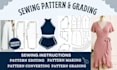 create digital sewing patterns and grade garments into multiple sizes
