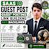 do saas guest posting and high quality backlinks
