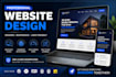 do a modern responsive website and home designing