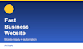 build a fast restaurant or business website with booking automation