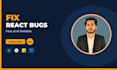 debug and fix your react nextjs website
