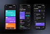 design modern mobile app UI UX and figma prototype