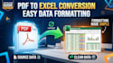 convert pdf to excel for data entry