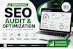 do a technical SEO audit and report