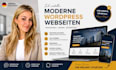 develop a modern german business website website development