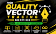 convert raster to vector, vector tracing