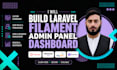 build laravel filament admin panel dashboard