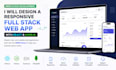 design a responsive full stack mern web app with react and nodejs