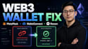 fix wallet connection, metamask, wallet connect, reown and dapp issues fix web3
