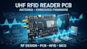 design rfid reader pcb, uhf rfid, antenna and embedded firmware