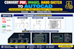 convert electrical drawings and panel layouts to autocad dwg