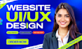 do figma website design and landing page UI UX design