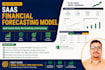 build dynamic saas financial models and scenario forecasts