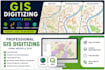 digitize maps using arcgis and qgis