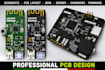 design iot pcb, esp32 board, sensor pcb, gerber and bom, arduino, raspberry pi