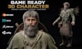 create game ready 3d character for unreal engine 5 and unity game asset
