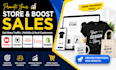 promote redbubble, teepublic, teespring, etsy and shopify stores