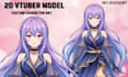 design live 2d vtuber model live2d model live2d rig vtuber model v tuber rig