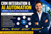 pipedrive gohiglevel hubspot monday crm zapier integration ai automation website