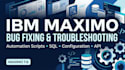 create IBM maximo automation scripts and configurations
