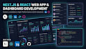 build modern nextjs and react web applications and dashboards