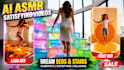 create satisfying ai asmr and surreal videos