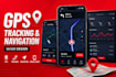 develop a geolocation app, tracking app, navigation app, gps tracking app