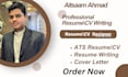 write a professional executive resume and CV design