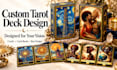 design a custom tarot deck with card backs