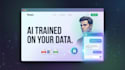 a custom ai chatbot trained on your company data
