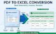 do accurate finance data entry and excel bookkeeping