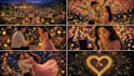 create a cinematic engagement proposal video with ai pixar animated characters