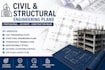 create a civil and structural engineering plans for construction set plan
