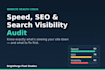do a website speed, SEO, and search visibility audit