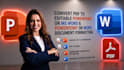 convert PDF to powerpoint, pdf to ppt or ms word editable format