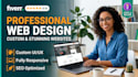 design a modern ,responsive, and user friendly website